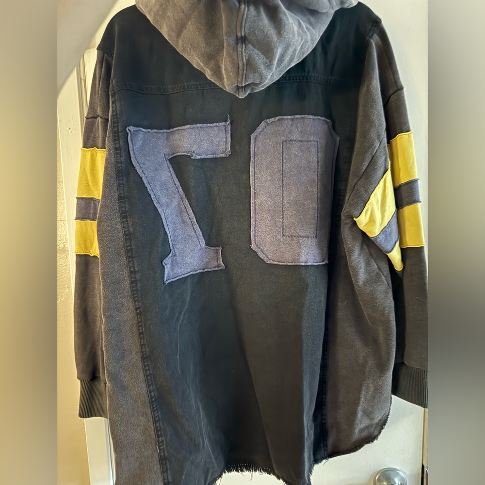 Free People We the Free Varsity Graphic Hoodie - Picture 4 of 6